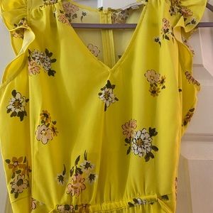 Loft yellow sundress